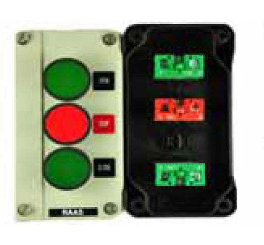 Spring Return Complete Control Station with Open-Stop-Close Marking - Image 1
