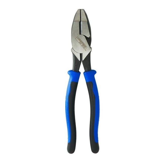 Klein® High-Leverage Fish Tape Pulling Pliers - 9-1/2 in. Side Cutting Conduit Plier - Image 2
