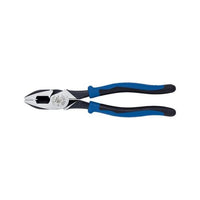 Klein® High-Leverage Fish Tape Pulling Pliers - 9-1/2 in. Side Cutting Conduit Plier