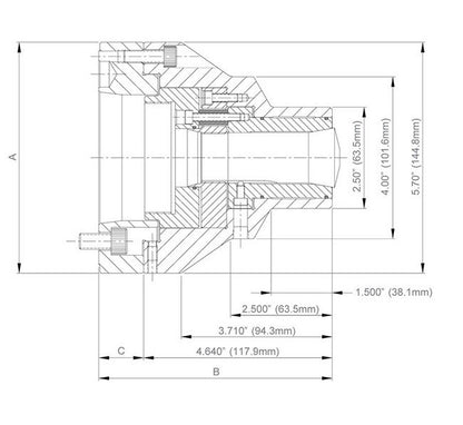 5C-ND Dead Length Collet Chuck for Full Size Machines - Image 2