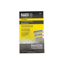Klein® 10 Pages Household Electric Panel Wire Marker Book