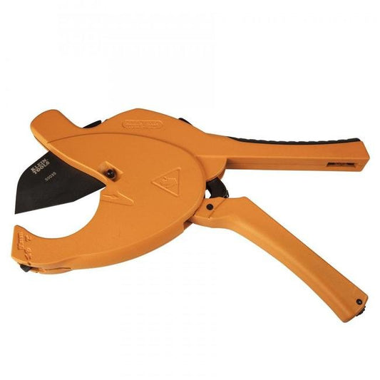 Klein® 11 in. Large Capacity Ratcheting PVC Cutter - Image 1