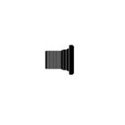 8 Inch Rubber Water Suction Discharge Hose Assembly - 20 Ft - Image 3