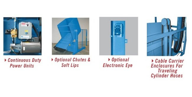 Advance Lifts HRDP 4000 lb High Reach Container Dumper - Image 5