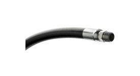 50-Ft LPG Propane Transfer Hose Assembly, 3/8'' ID, Crimped MNPT Ends - Image 1