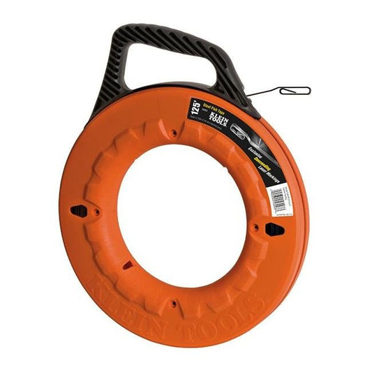 Klein® Tools 125 ft. Steel Fish Tape - 1/8 in. Width - Image 1