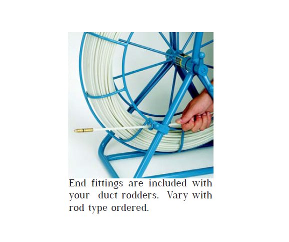 Industrial-grade 9/16in. Python® Rods for Efficient Duct Rodding - Image 6