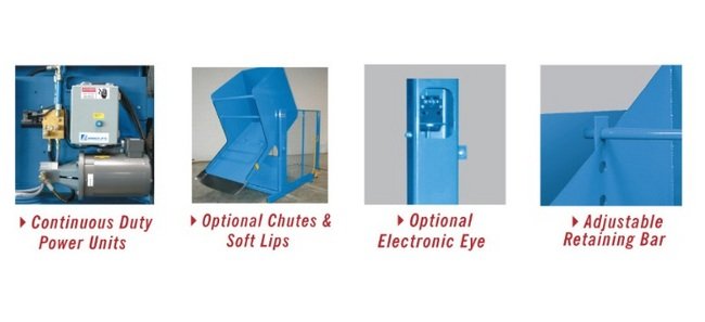 Advance Lifts HDDP 103" Heavy-Duty Container Dumper - Image 5