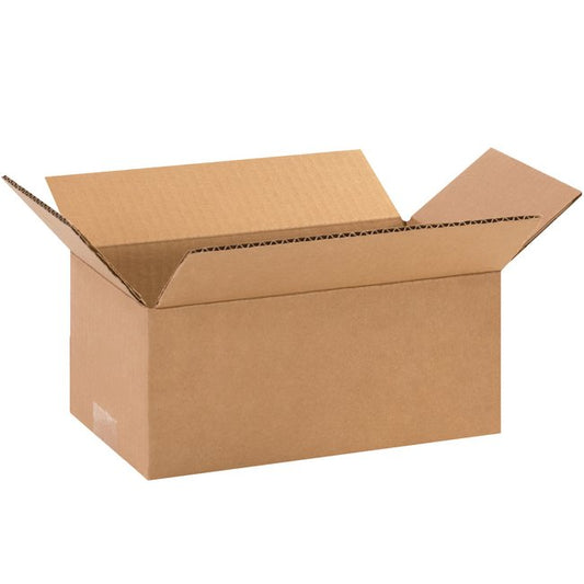 11x6x4 Long Corrugated Box, ECT-32 Kraft, Bundle of 25 - Image 1