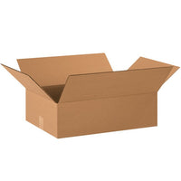 Alpha 22x16x8 ECT-32 Single Wall Corrugated Box Bundle (20 Pack)