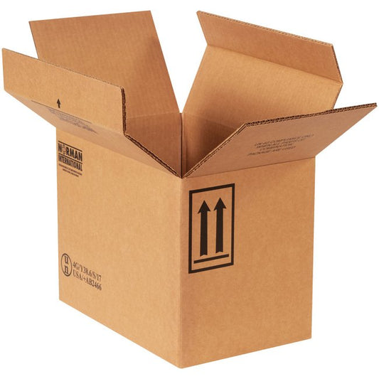 F-Style Corrugated Box - 13-3/4x9x10-3/8 in - Image 1