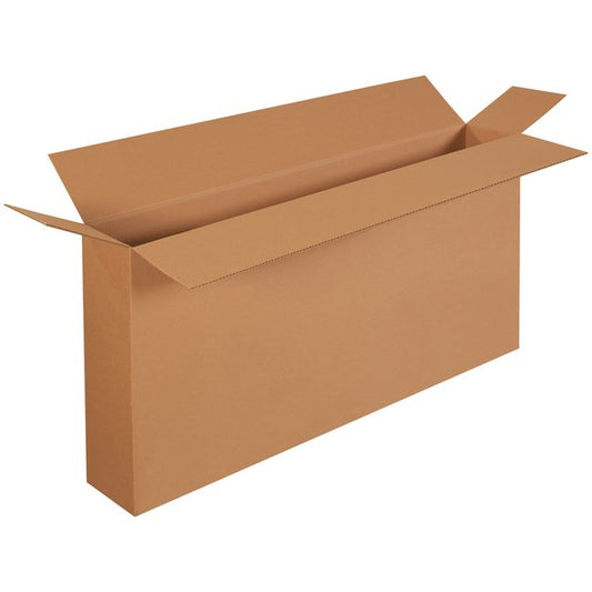 Alpha Packaging, Inc. 48x8x24 in ECT-44 Kraft Corrugated Box Bundle (Pack of 10) - Image 1