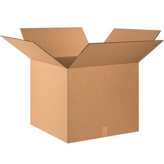 Alpha Packaging, Inc. ECT-48 Double Wall Corrugated Box - 24x24x20 Inches - Image 1