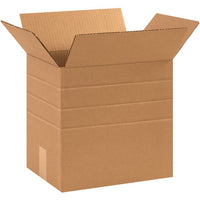 Adjustable Multi-Depth Corrugated Box - 13-1/4 x 10-1/4 x 12 in