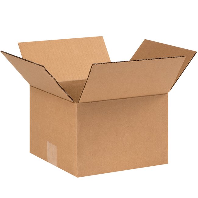 9x9x6 Kraft ECT-32 Corrugated Box Bundle (25 Pack) - Image 1
