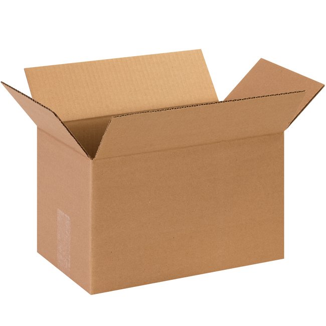 13x8x8 Long Corrugated Box - Image 1