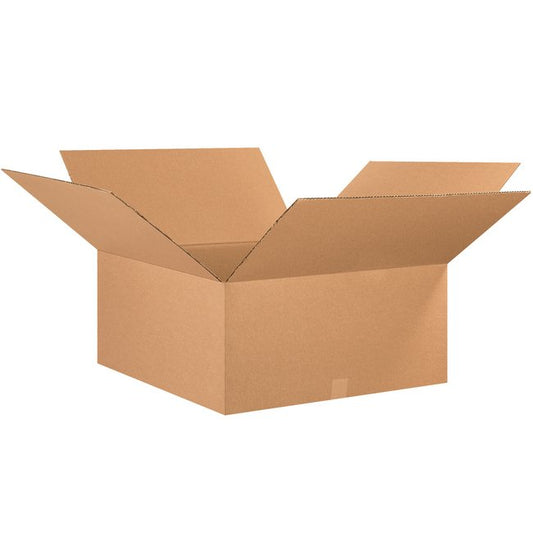 Alpha Packaging, Inc. 26x26x12 ECT-32 Kraft Corrugated Box Bundle - Image 1