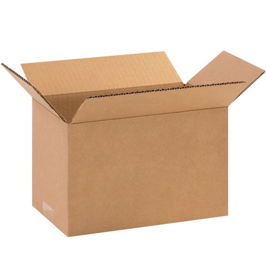 Alpha ECT-32 Kraft Corrugated Box - 11x6x6 in - Image 1