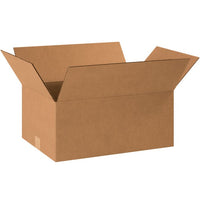 Alpha Packaging, Inc. 18-1/2x12-1/2x8 Kraft Corrugated Box (Bundle of 25)