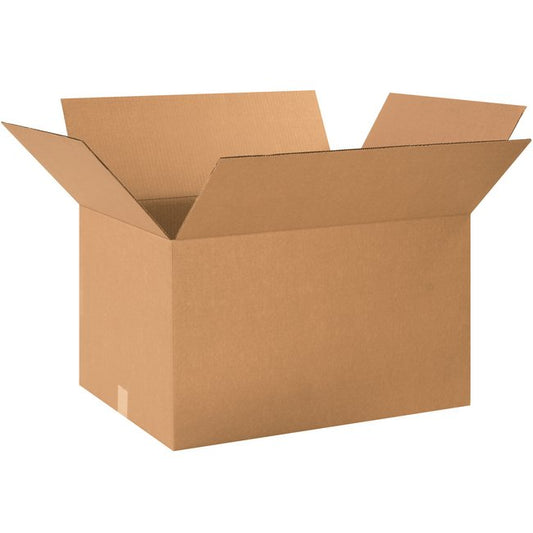 Alpha Packaging, Inc. 24x18x14 in ECT-32 Kraft Corrugated Box Bundle (15 Pack) - Image 1