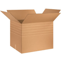 Heavy-Duty Multi-Depth Corrugated Box - 30x24x24 in