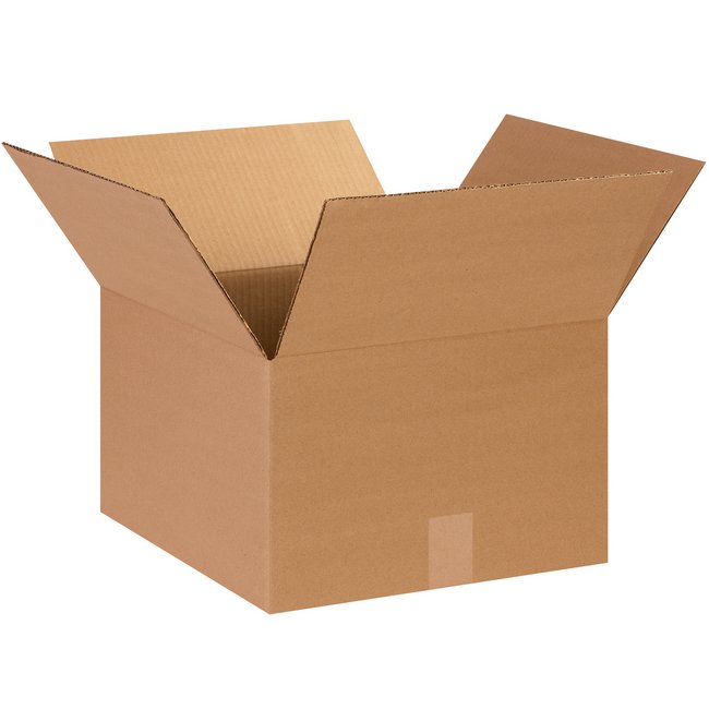 14x14x9 Kraft ECT-32 Corrugated Box Bundle (Pack of 25) - Image 1