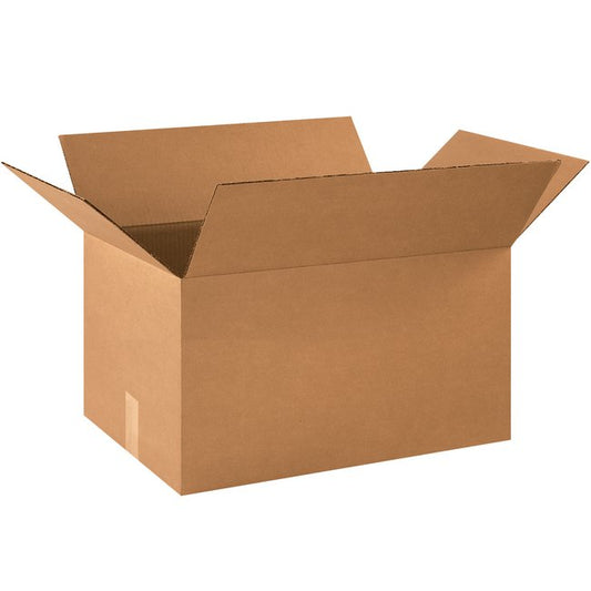 21x14x10 Inch Kraft ECT-32 Corrugated Box Bundle (Pack of 20) - Alpha Packaging, Inc. - Image 1