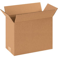 Alpha 12x6x12 ECT-32 Kraft Corrugated Box Bundle (25 Pack)