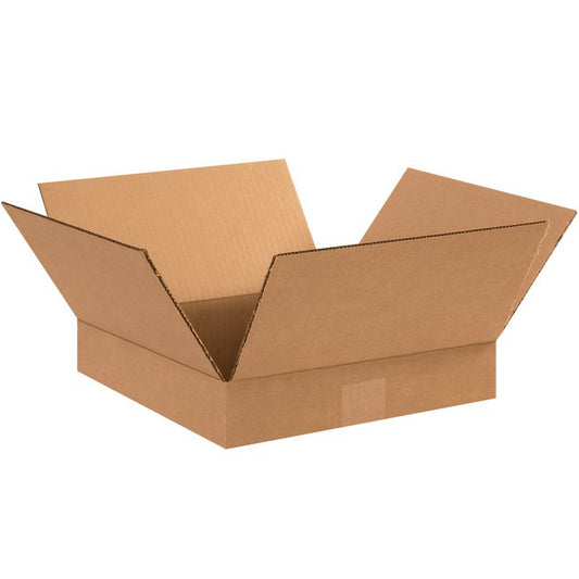 12x12x2 Flat Corrugated Box - Image 1