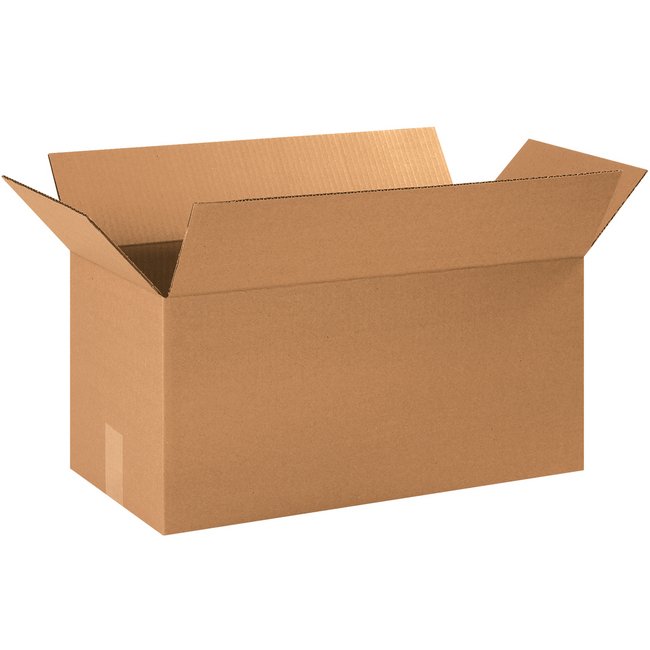 21x10x10 Kraft Corrugated Box by Alpha Packaging, Inc. - Image 1