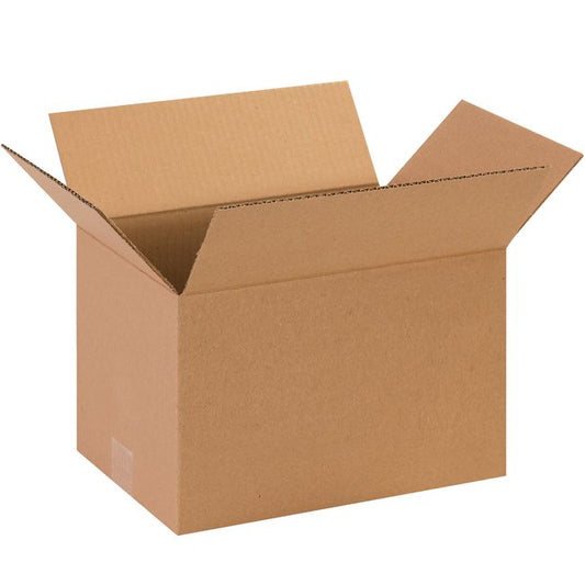 13x9x7 ECT-32 Kraft Corrugated Box Bundle (25 Pack) - Image 1