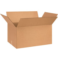 Alpha Packaging, Inc. 24x15x12 ECT-32 Kraft Corrugated Box Bundle (20 Pack)
