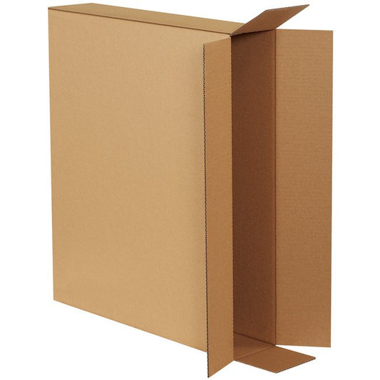 Alpha Packaging, Inc. 28x5x24 Side Loading Corrugated Box (Bundle of 10) - Image 1