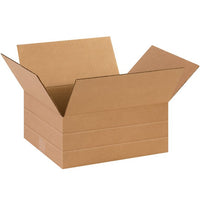 14x12x6 Multi-Depth Kraft Corrugated Box Bundle