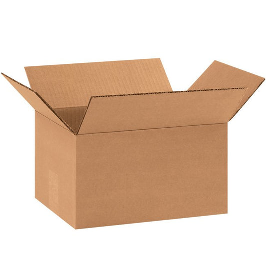 Alpha Packaging 11x8x6 ECT-32 Kraft Corrugated Box - Bundle of 25 - Image 1