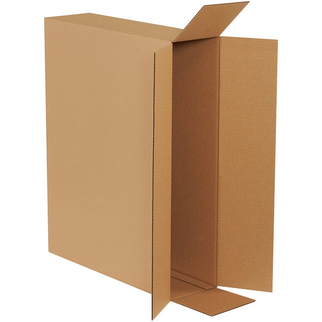 Alpha Packaging 26x6x20 Side Loading Corrugated Box - Image 1