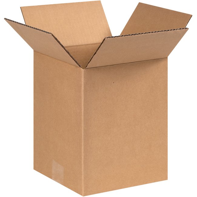 9x9x10 ECT-32 Kraft Corrugated Box - Image 1