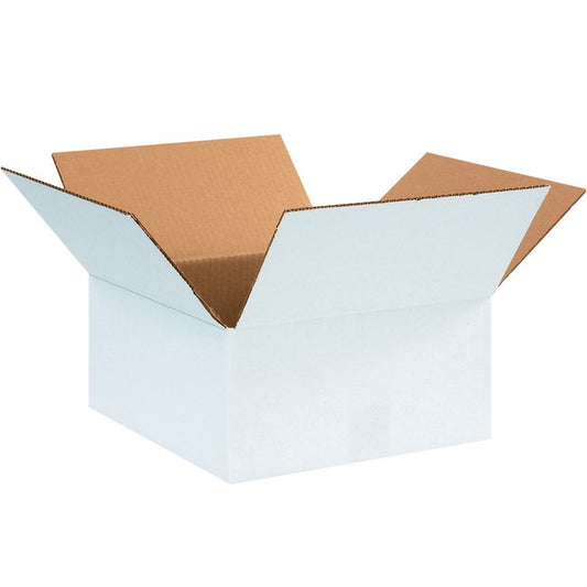 Alpha Packaging, Inc. 12x12x6 ECT-32 Single Wall Corrugated Box Bundle (25 Pack) - Image 1