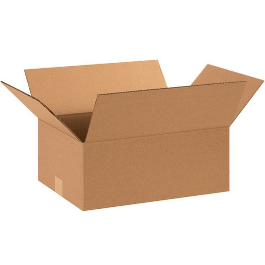 Alpha Packaging, Inc. 15x11x6 ECT-32 Kraft Corrugated Box Bundle - Image 1