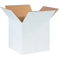 10x10x10 White Corrugated Box