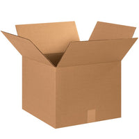 Alpha Packaging 15x15x12 Kraft ECT-32 Corrugated Box Bundle