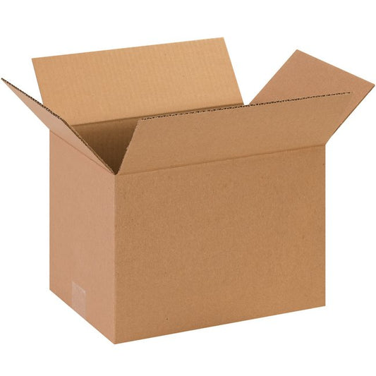 13x9x11 Kraft ECT-32 Corrugated Box Bundle (25-pack) by Alpha Packaging, Inc. - Image 1