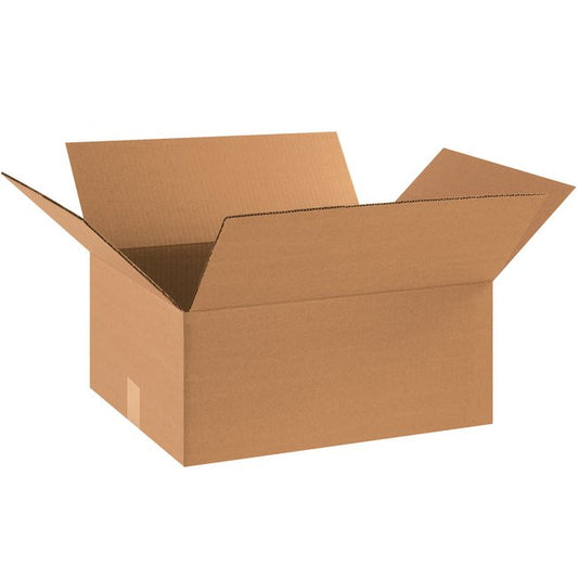 Alpha Packaging, Inc. 18x14x8 ECT-32 Kraft Corrugated Box Bundle (Pack of 20) - Image 1