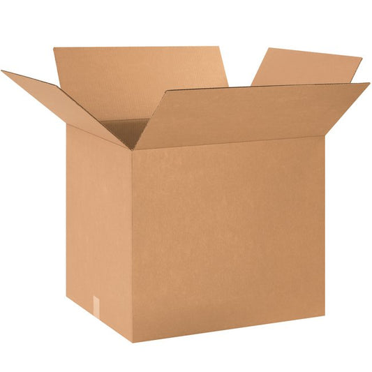 Alpha Packaging, Inc. 24x18x20 Kraft ECT-32 Corrugated Box Bundle (15-Pack) - Image 1