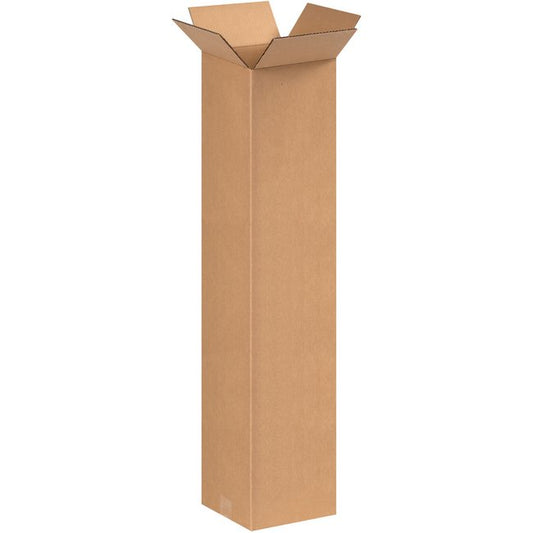 Alpha Tall Corrugated Box - 9x9x36 in - Image 1