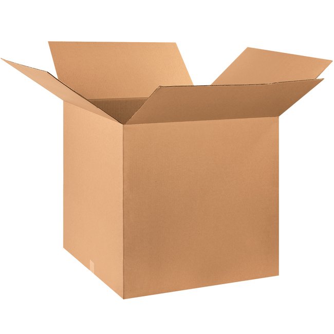 27x27x27 Kraft ECT-32 Corrugated Box Bundle (Pack of 5) - Image 1