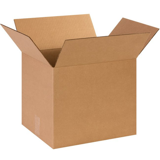 Alpha Packaging, Inc. 14x12x12 Corrugated Box (ECT-32, Kraft, Bundle of 25) - Image 1