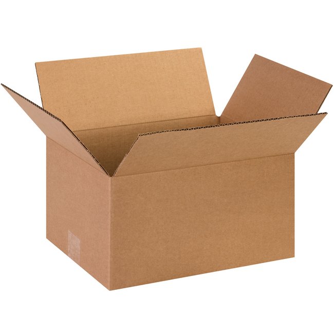 13x10x7 Kraft Corrugated Box Bundle (Pack of 25) - Image 1