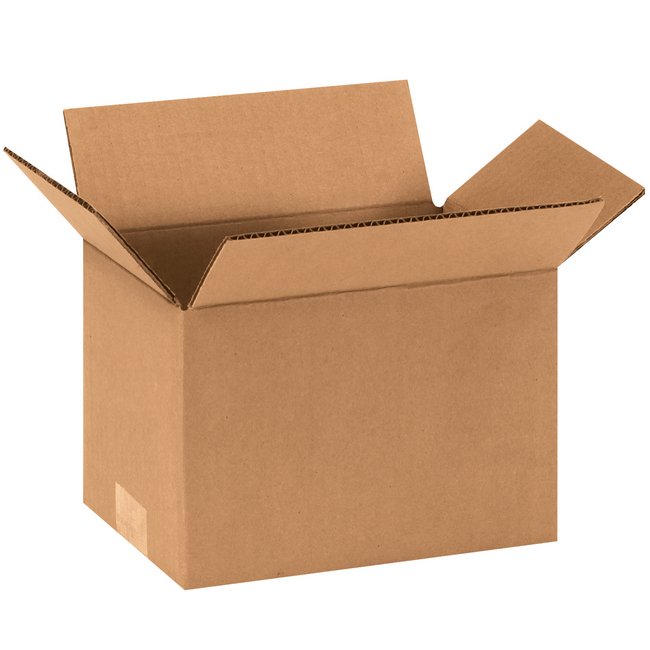 9x6x6 Kraft Corrugated Box - Image 1