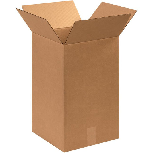Alpha 12x12x20 ECT-32 Kraft Corrugated Box Bundle (25-Pack) - Image 1